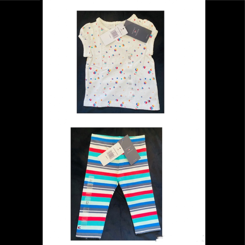 Tommy Hilfiger 12 mos. Girls Terno